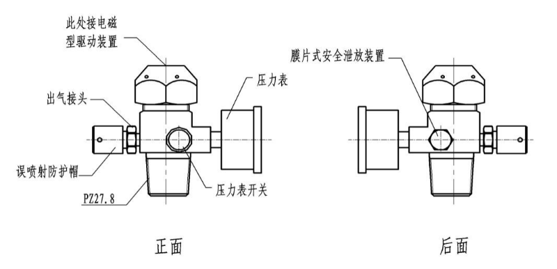 容器阀